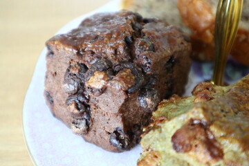 애프터눈티타임의 초콜릿스콘