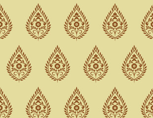 unique floral paisley pattern