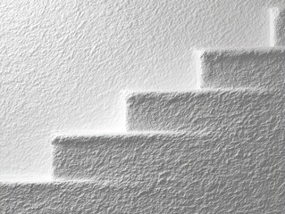 A white concrete textured background showcasing a modern architectural aesthetic with subtle shade variations for a minimalist design.
