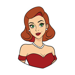 A stunning, glamorous lady with radiant confidence, flawless style, and elegant charm that turns every glance into admiration and every moment into a spotlight.
