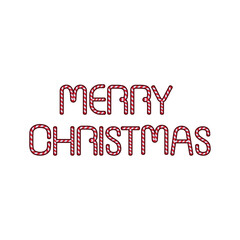 Minimalist Merry Christmas Text Vector with white Dot Pattern and Modern Rounded Font 

