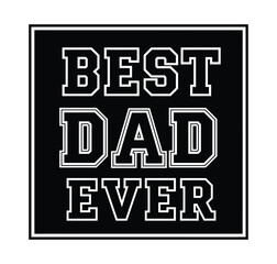 Obraz premium Bold Varsity Best Dad Ever