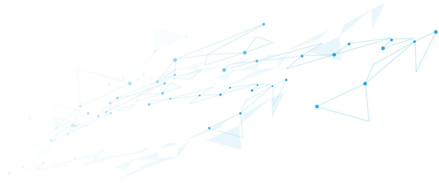 Abstract white, blue digital technology futuristic communication high tech concept background. global network technology concept.