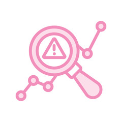 Anomaly Detection duotone line icon , vector, pixel perfect, illustrator file 

