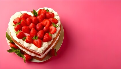A pink notebook with a gold ribbon, a matching pink pen, and a peach-colored highlighter, all arranged neatly on a clean white background. 