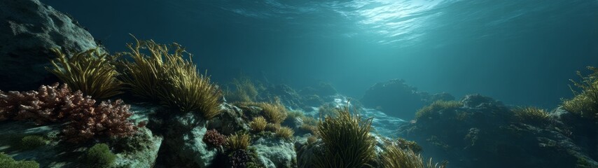 Exploring tropical coral reef ecosystems in hdr panoramic views