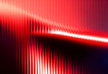 Red and Black Abstract Vertical Light Flow
