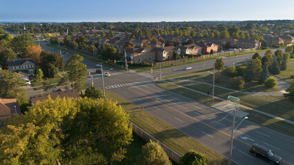 aerial view of a city - Pickering, Ontario, Canada