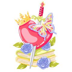 Romantasy Bookish Sticker 