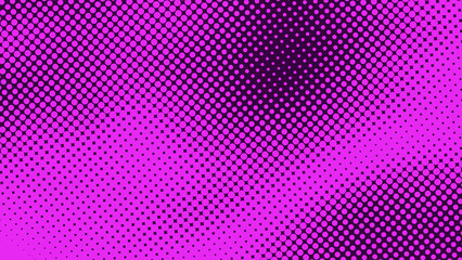 Abstract magenta halftone background,cheerful comic design	