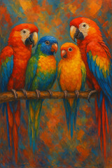 blue and yellow macaw ara ararauna