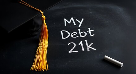 My Student Debt Twenty One Thousand Dollars