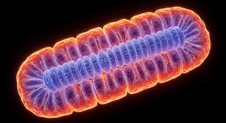 Obraz premium x-default Intestinal Villi Illustration