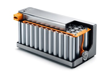 Innovative battery pack design showcasing high capacity energy storage solution