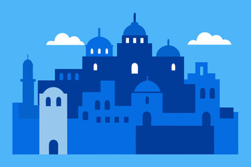 taj mahal vector illustration