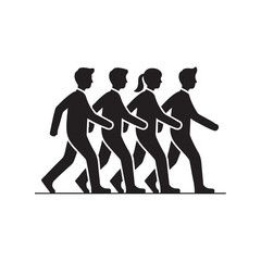 Business Man Vector Icon, A modern symbol of strategy, focus, and innovation, Vector illustration  EPS 10.