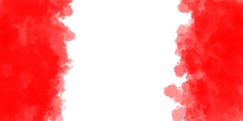Red Color Fog or Smoke On Transparent Background