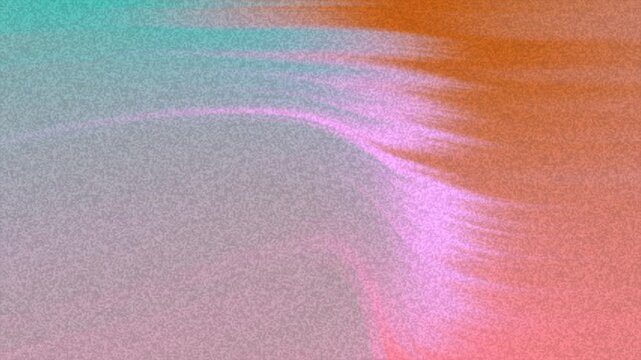 Abstracts Twirl Noise, Abstract flowing gradient background with noise texture and soft colors for artistic design,  Stock royalty free video.