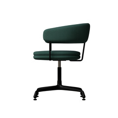 Modern office chair isolated on transparent background