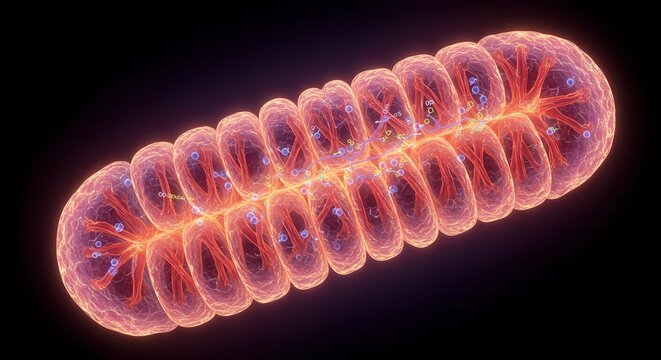x-default Streptomyces Cell Illustration