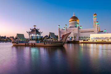 The Omar Ali Saifuddien Mosque, Bandar Seri Begawan, Brunei