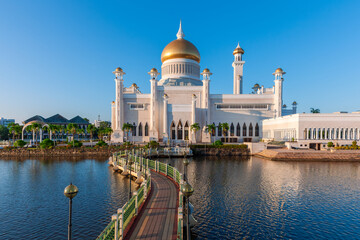 The Omar Ali Saifuddien Mosque, Bandar Seri Begawan, Brunei