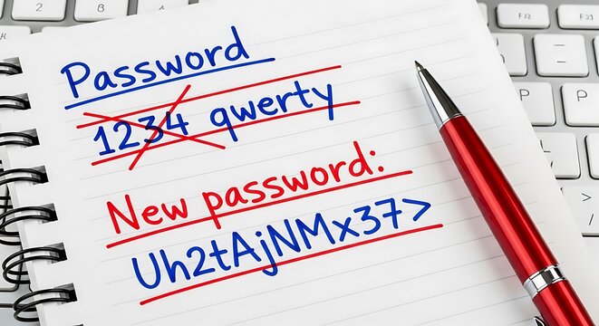 Creating a Strong New Password for Security