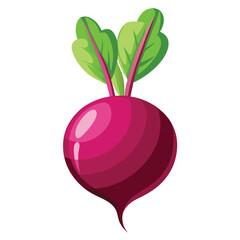 Vibrant Vector Cat Illustration with Bold Colors and Clean Design Elements