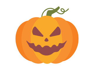 Cartoon Pumpkin Halloween Illustration