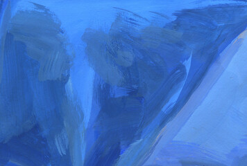 Expression of painting color and brushstroke.  Abstract illustration for background