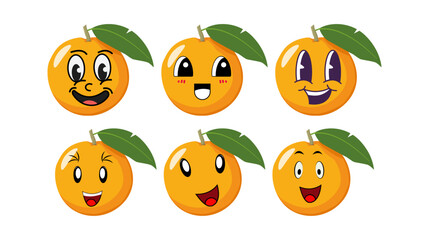 set of fruit icons lucu