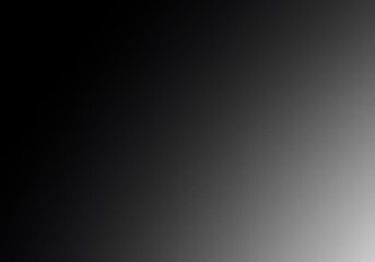 Gradient from black to white, smooth transition from dark to light tone