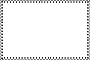 Simple Frame, Border Frame, Unique Photo Frame with White Background, Unique Black Frame, Unique Frame