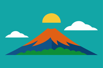 Obraz premium mountain and mountains