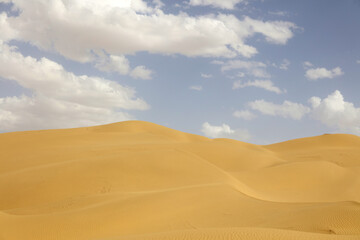 sand dunes and sky