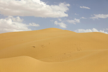 sand dunes and sky