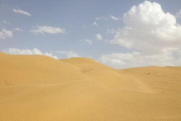 sand dunes and sky