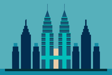 Fototapeta premium new york city skyline