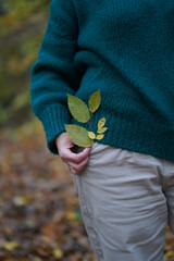 autum background and vintage clock Time and beautiful background Old alarm Retro and antique clock