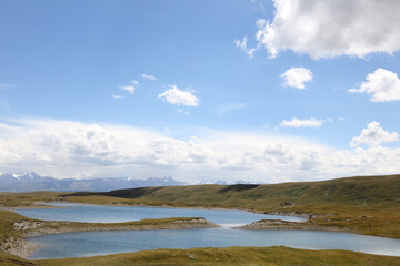 lake in the mountains