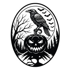 halloween pumpkin vector