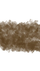 Brown Color Dust, Fog, Smoke On Transparent Background