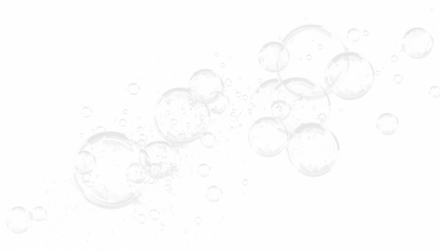 PNG of a cluster of bubbles rising upward, showcasing transparency and clarity. Perfect for clean, fresh, or whimsical design projects, adding vibrant visual appeal