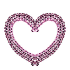 Heart Chain Frame 
