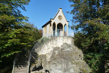 Ritterkapelle im Altensteiner Park am Schloss Altenstein bei Bad Liebenstein