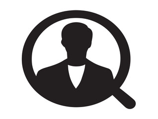 Web marketing silhouette icon vector illustration solid black symbol for brand awareness