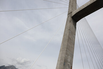 Fototapeta premium cable car bridge