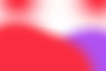 Bright red and blue abstract colorful background. Smooth transition soft light glow noise grain blur texture with glowing wave motion.