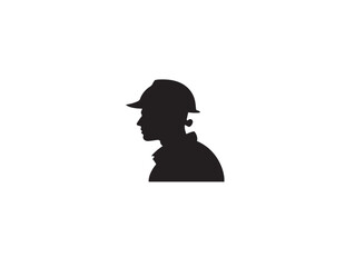 Work in progress silhouette icon vector illustration solid black symbol