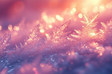 Close-up of a snow-covered plant.